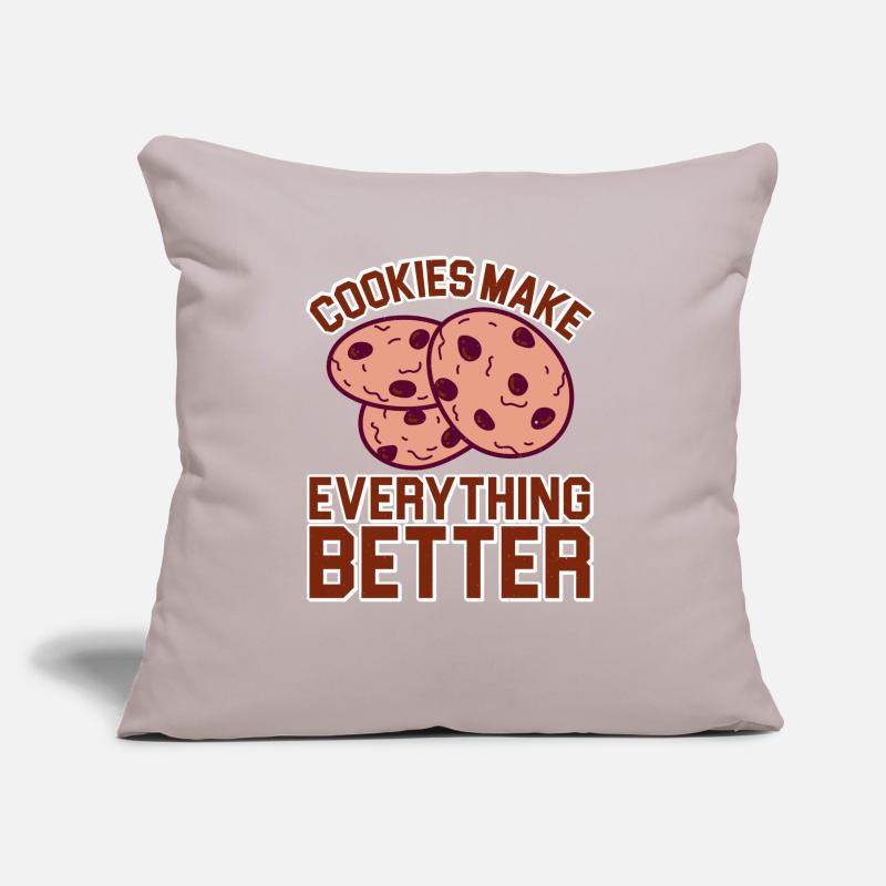 Cookies Make Everything Better 5 Sofakissen mit Füllung 45 x 45 cm