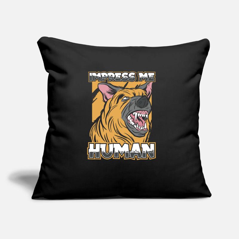 Deutscher Schäferhund German Shepherd Sofa pillow with filling 45cm x 45cm