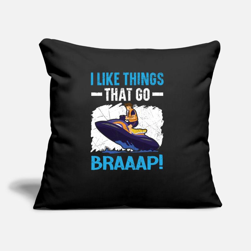 I Like Things That Go Braaap Jet Skiing Water Sofa pillow with filling 45cm x 45cm
