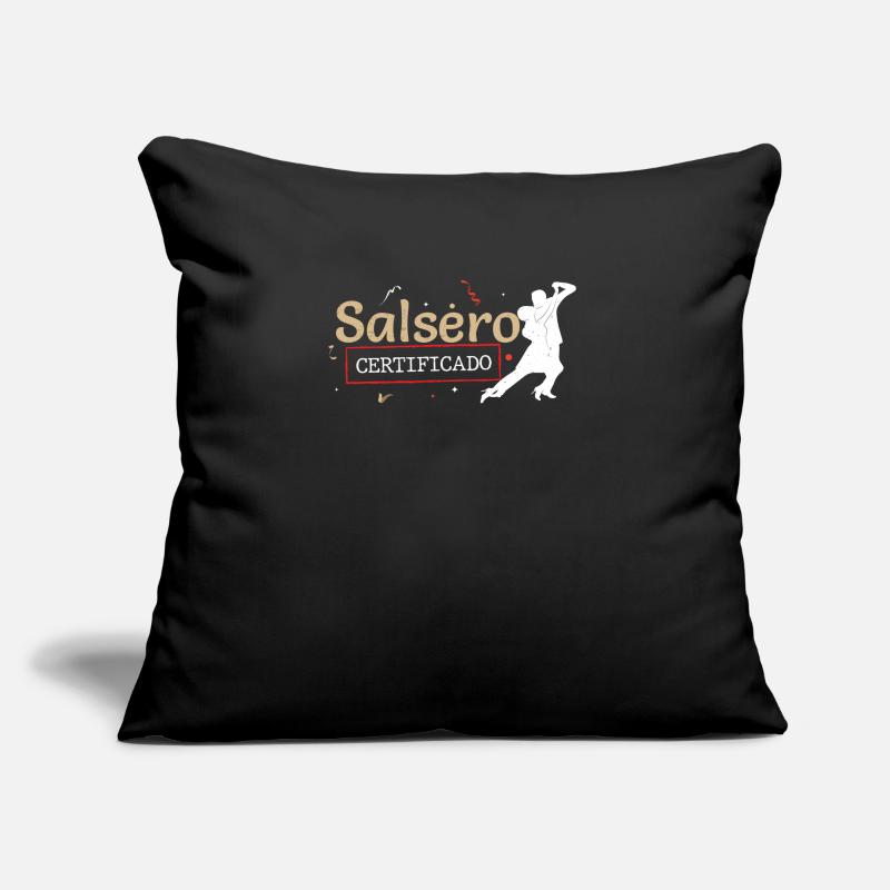 Salsa Certificado Funny Salsa Dancer Latin Dance Sofa pillow with filling 45cm x 45cm