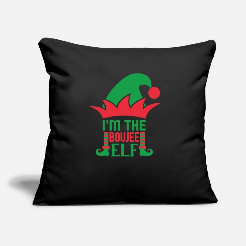 I am the Boujee Elf Norwegian Pattern Sofa pillow with filling 45cm x 45cm