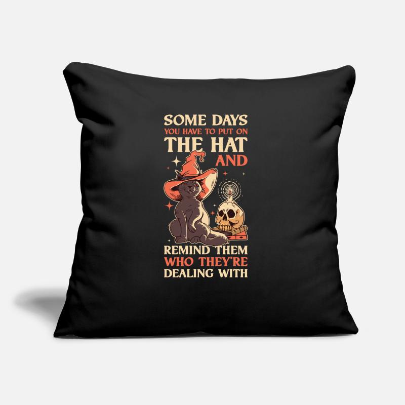 Put On The Hat Wicca Gift Sofa pillow with filling 45cm x 45cm