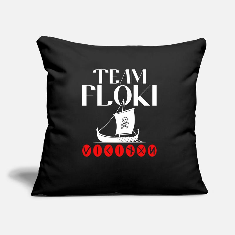 L’équipe Floki des constructeurs navals Coussin et housse de 45 x 45 cm