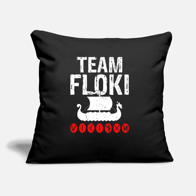 L’équipe Floki des constructeurs navals Coussin et housse de 45 x 45 cm