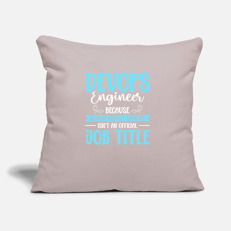 Développeur Devops Sys-Admin Coussin et housse de 45 x 45 cm
