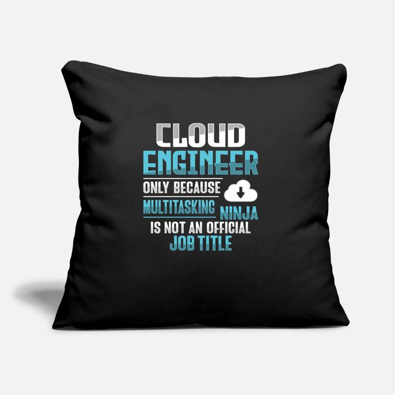 Cloud Administrator Cloud Devops Sofa pillow with filling 45cm x 45cm