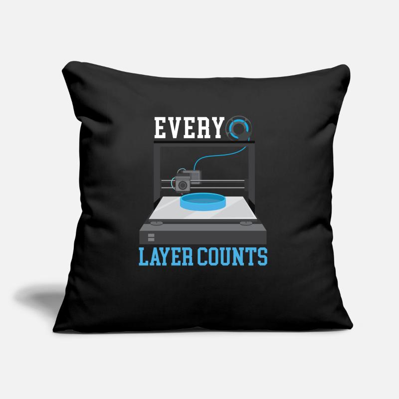 Every Layers Counts 3D Printing Nozzle 3D Printer Sofa pillow with filling 45cm x 45cm