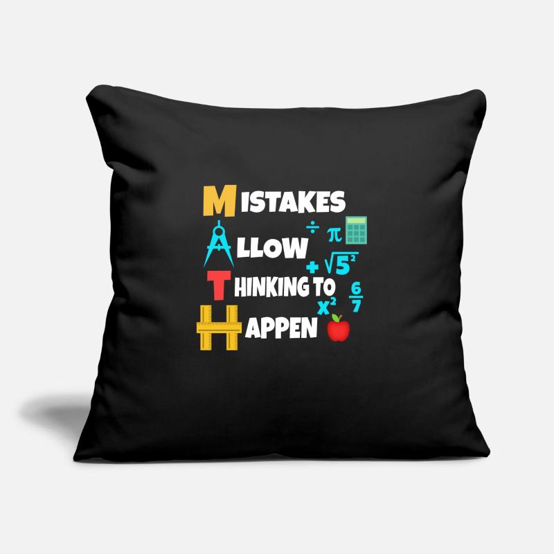 Dear math grow up and solve your own problems Sofakissen mit Füllung 45 x 45 cm
