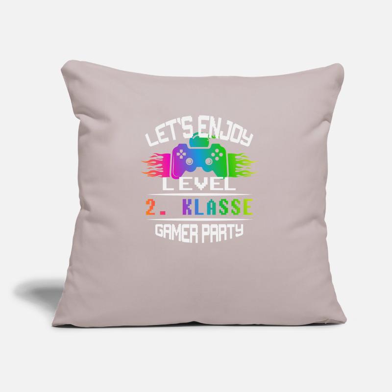 Level 2. CLASS keep calm and game on Sofa pillow with filling 45cm x 45cm