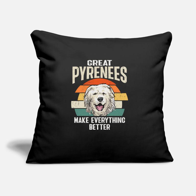 Great Pyrenees make everything better Sofa pillow with filling 45cm x 45cm