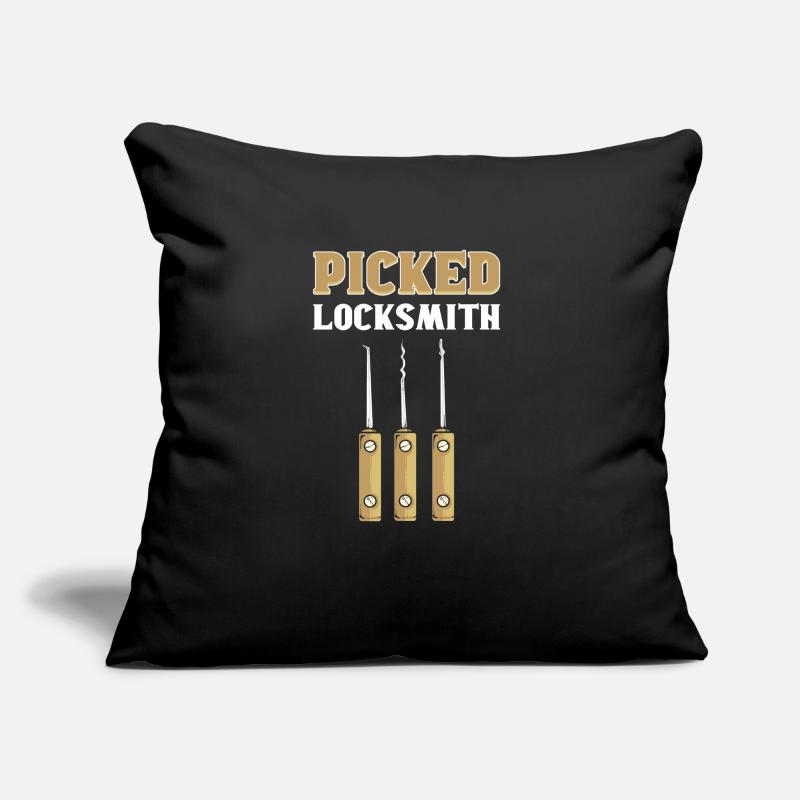 Picked Locksmith. Lock Picking. Locksmith Sofa pillow with filling 45cm x 45cm