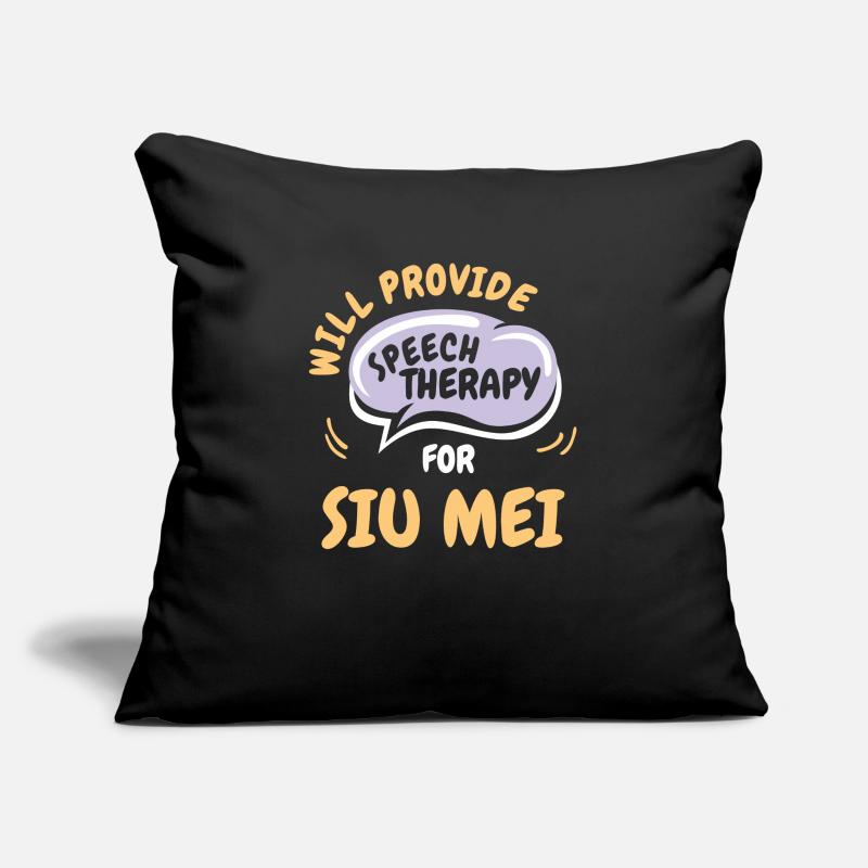 Provide Speech Therapy for Siu Mei Funny Speech Sofakissen mit Füllung 45 x 45 cm