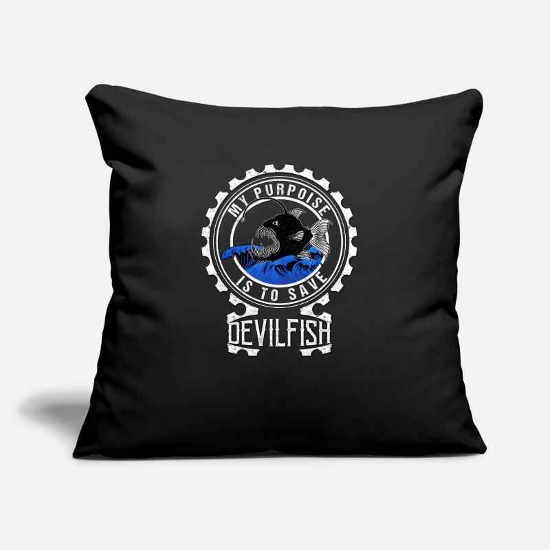 Devilfish Devil Perch Sofa pillow with filling 45cm x 45cm