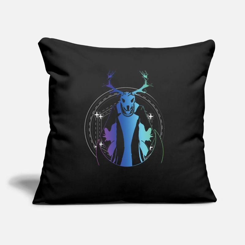 Wendigo Folk Creature Forest Devil Cryptid Coussin et housse de 45 x 45 cm
