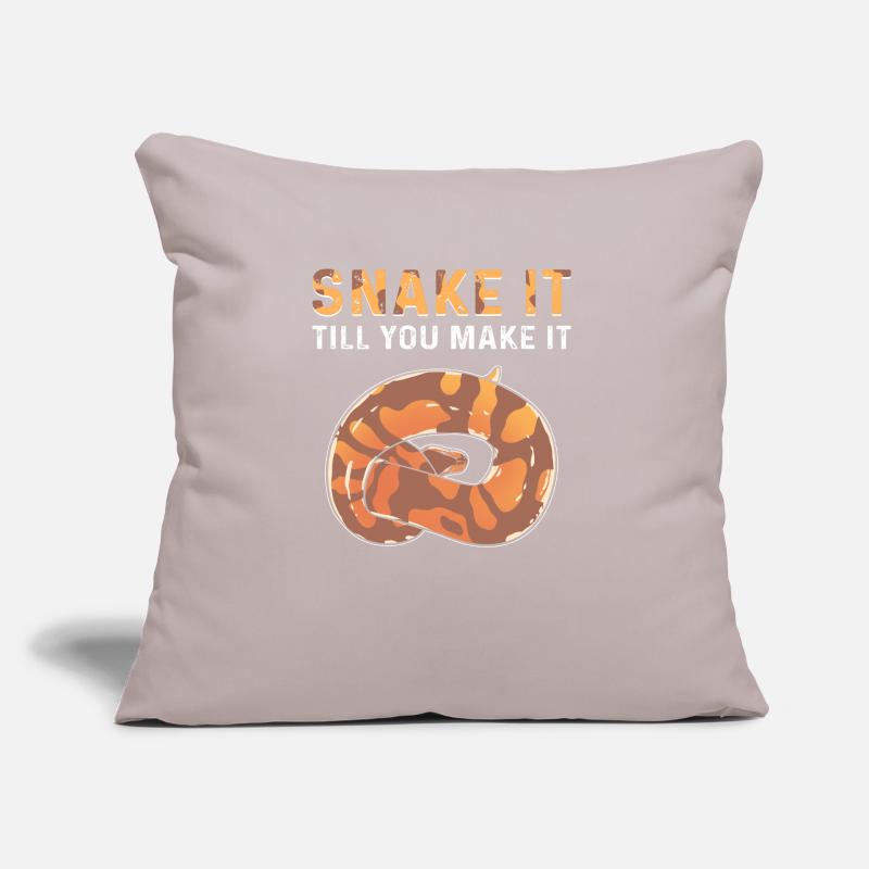 Queue until you make it. Royal Python Sofa pillow with filling 45cm x 45cm