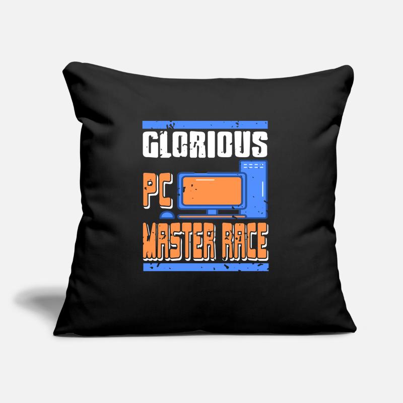 Glorious PC Master Race Sofakissen mit Füllung 45 x 45 cm