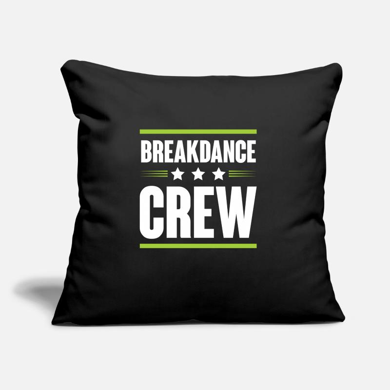 Équipe de breakdance Coussin et housse de 45 x 45 cm