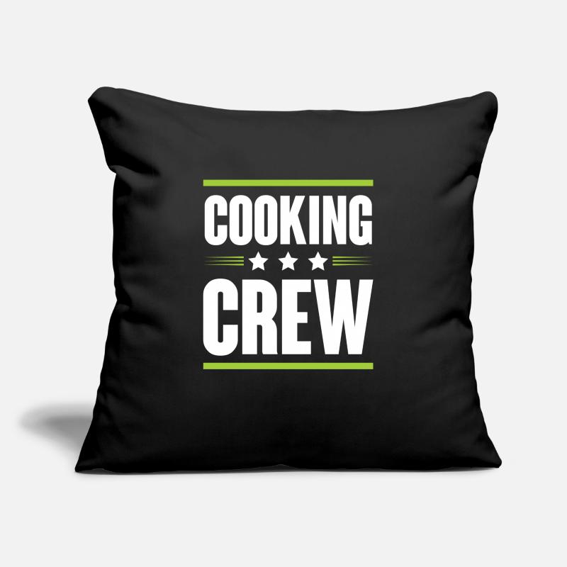 Équipe de cuisson Coussin et housse de 45 x 45 cm