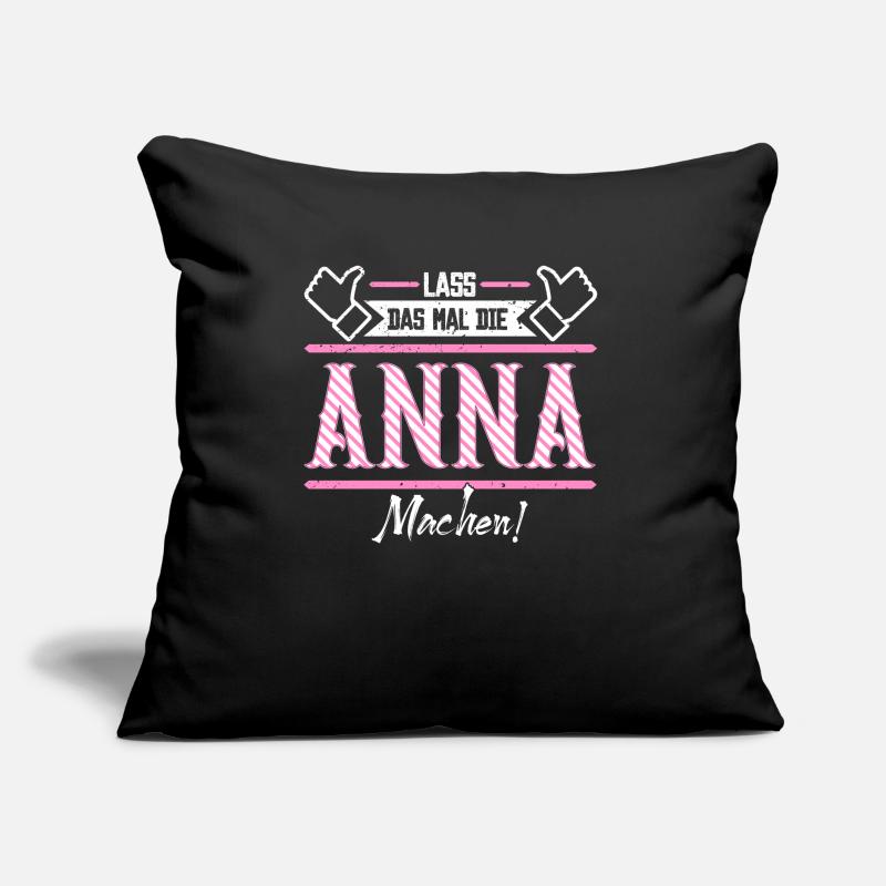 Anna Geschenkidee Geschenk Geburtstag Sofakissen mit Füllung 45 x 45 cm