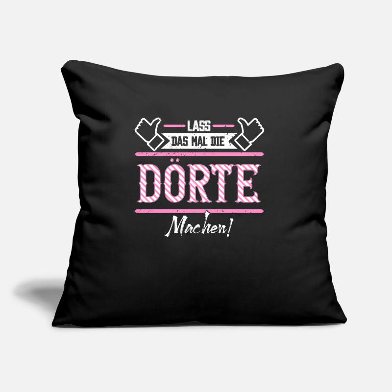 Dörte Geschenkidee Geschenk Geburtstag Sofakissen mit Füllung 45 x 45 cm