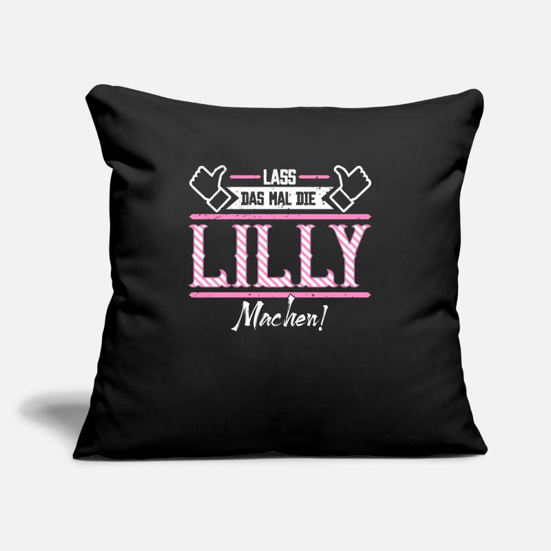 Lilly Geschenkidee Geschenk Geburtstag Sofakissen mit Füllung 45 x 45 cm