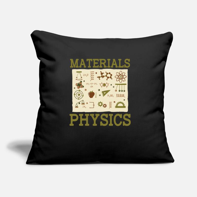 Physics Phyiker Applied Physics Sofa pillow with filling 45cm x 45cm