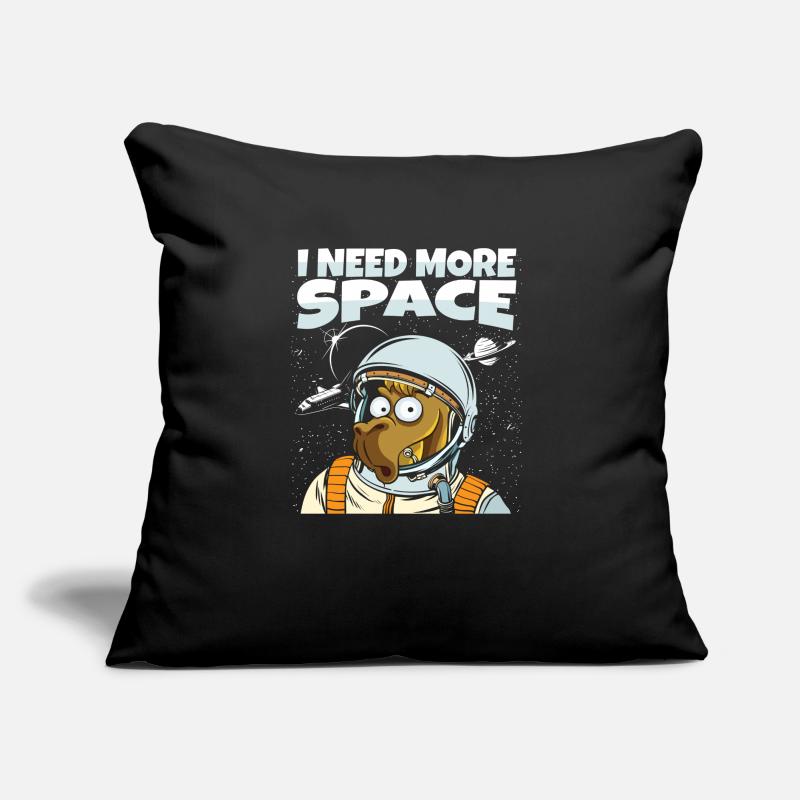 Kamel Astronaut I Need More Space Sofakissen mit Füllung 45 x 45 cm