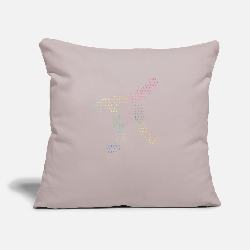 Digits of Pi in Source Code Numbers Pi Day 3.14159 Sofa pillow with filling 45cm x 45cm