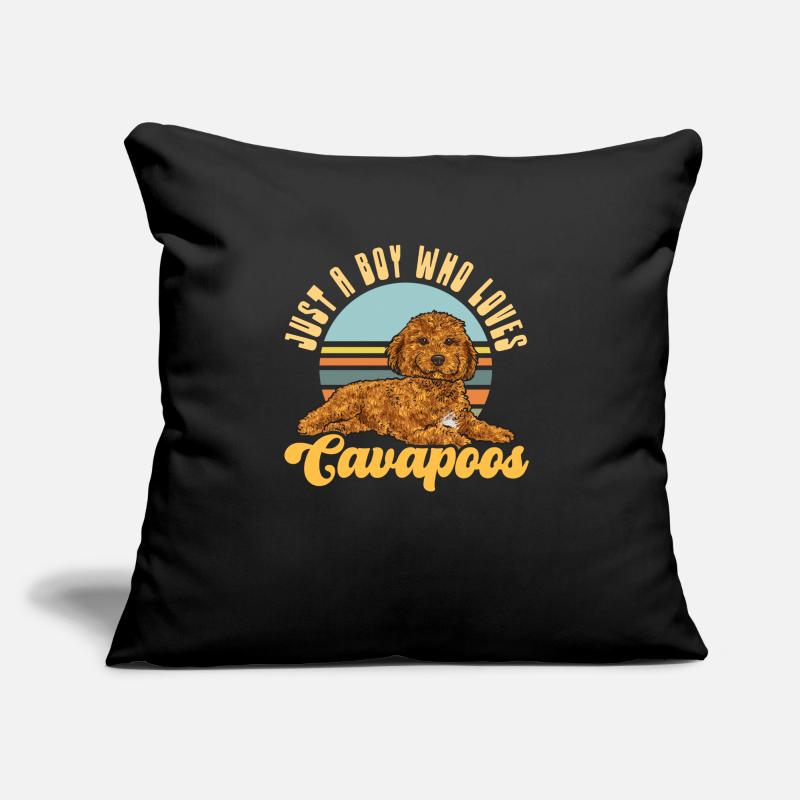 Cavapoo Cavoodle Capoodle Dog Sofa pillow with filling 45cm x 45cm