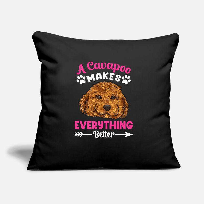 Cavapoo Cavoodle Capoodle Dog Sofa pillow with filling 45cm x 45cm