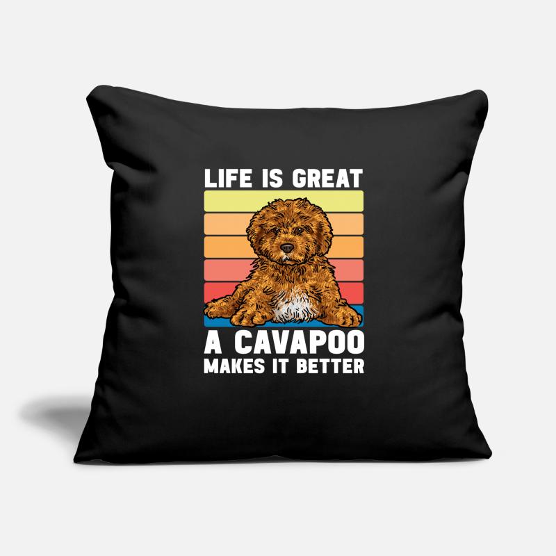 Cavapoo Cavoodle Capoodle Dog Sofa pillow with filling 45cm x 45cm