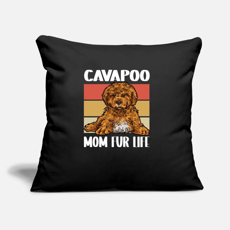 Cavapoo Cavoodle Capoodle Hund Sofakissen mit Füllung 45 x 45 cm