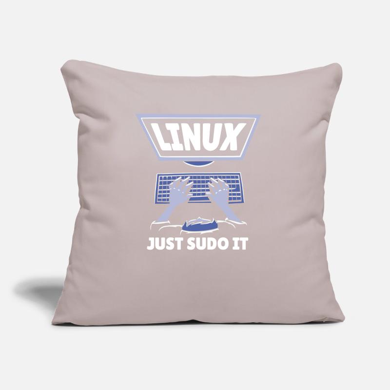 Linux Just Sudo It Linux Computer Programmer Sofa pillow with filling 45cm x 45cm