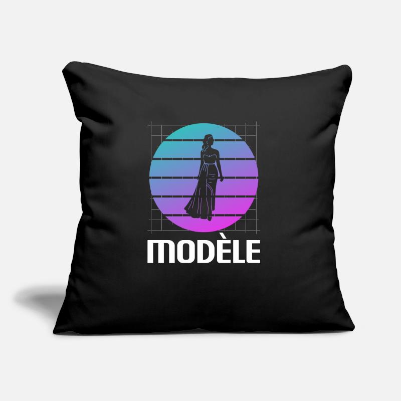 Retro Modèle Modélisation Modélisme Coussin et housse de 45 x 45 cm