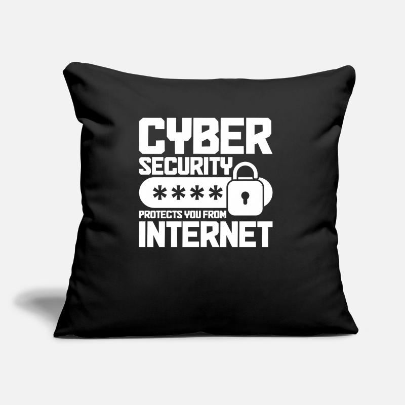 Cybersecurity Computer Security Cybersecurity Sofa pillow with filling 45cm x 45cm