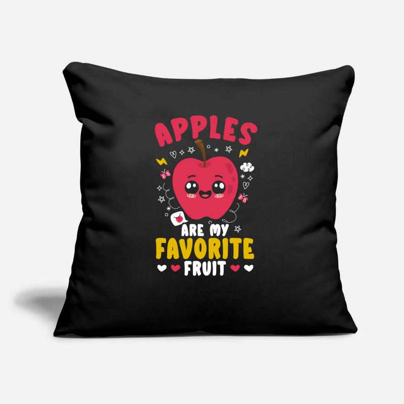 Apple Picking Squad Apple Fruit Lover Apple Coussin et housse de 45 x 45 cm