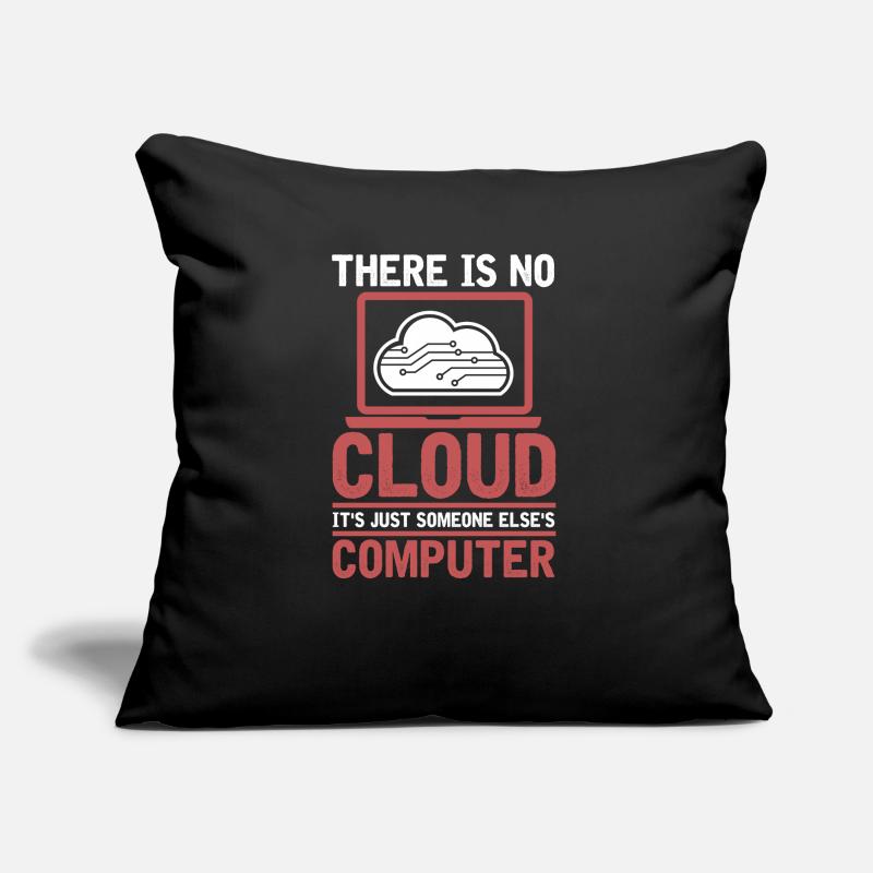 Développeur Codeur Programmeur Cloud Coding Coussin et housse de 45 x 45 cm