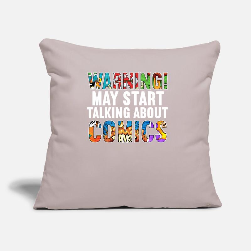 Comics Collector Comic Reader Fictional Characters Sofa pillow with filling 45cm x 45cm