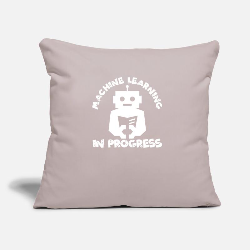 Machine Learning Progress Artificial Intelligence Sofa pillow with filling 45cm x 45cm