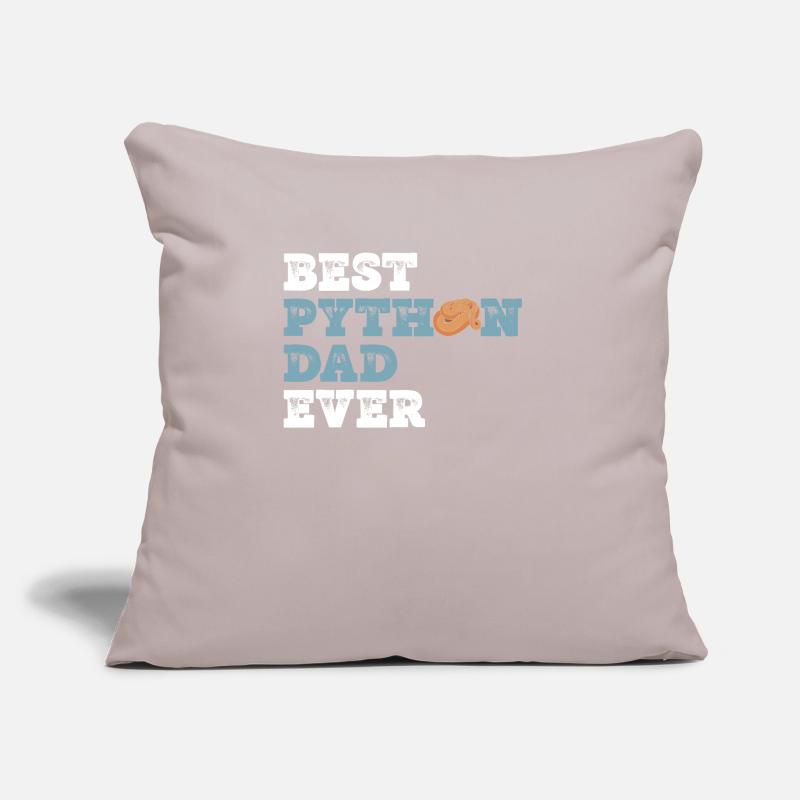 Königspython Papa Banana Königspython Vater Sofa pillow with filling 45cm x 45cm