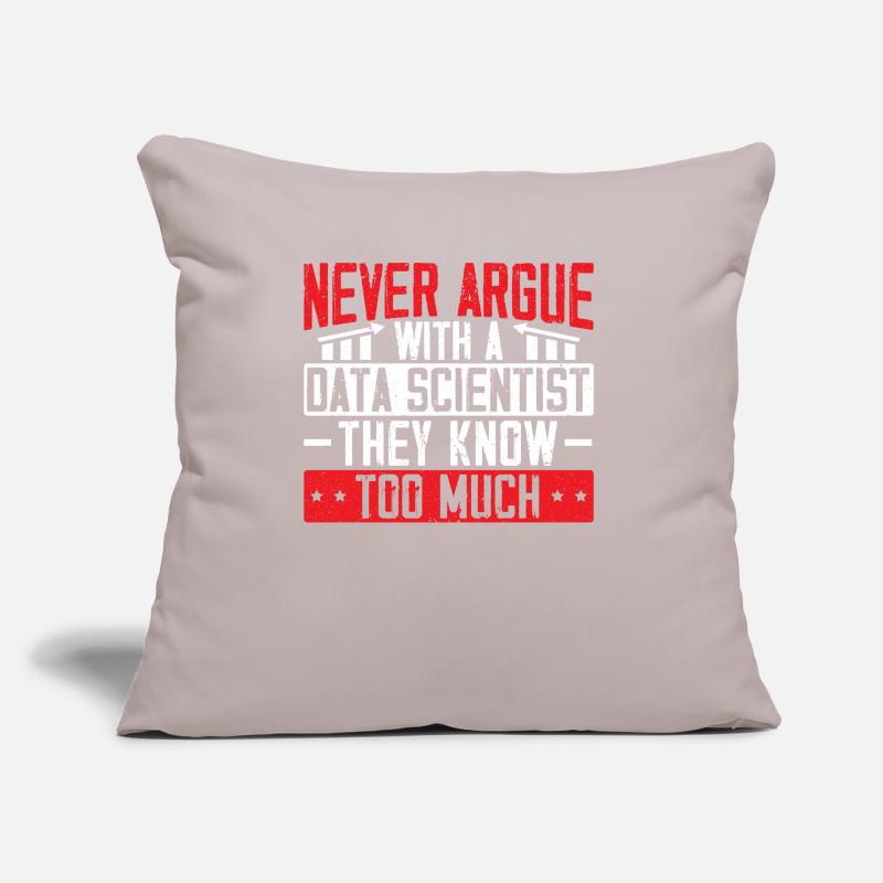Data Whisperer Job Data Scientist Data Science Sofa pillow with filling 45cm x 45cm