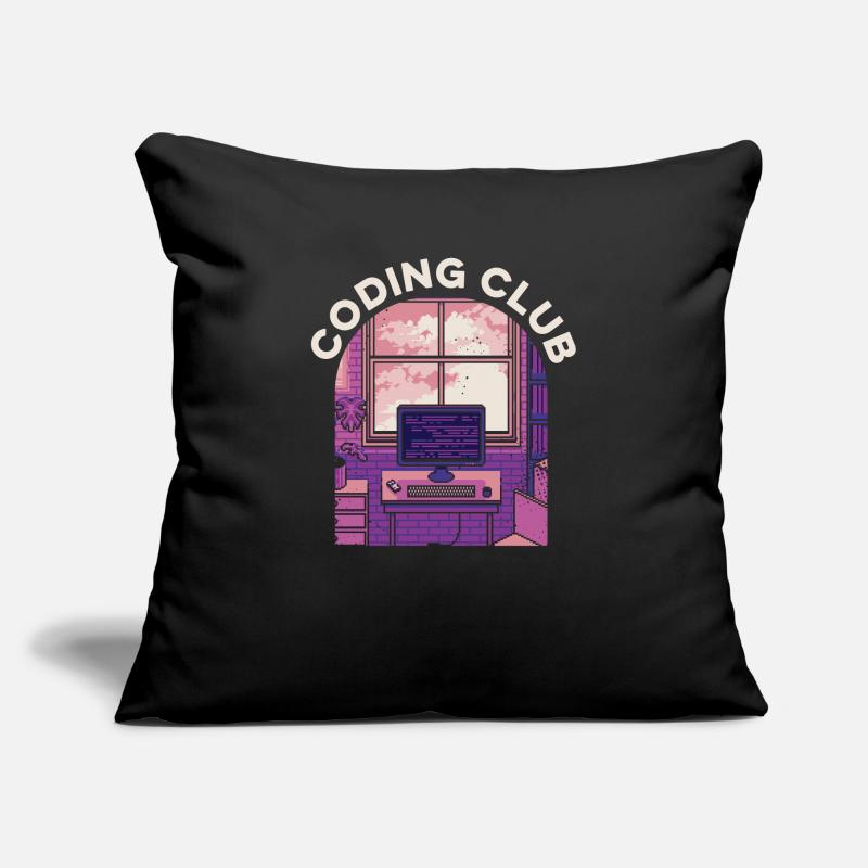 Developer Coder Programmer Association Sofa pillow with filling 45cm x 45cm