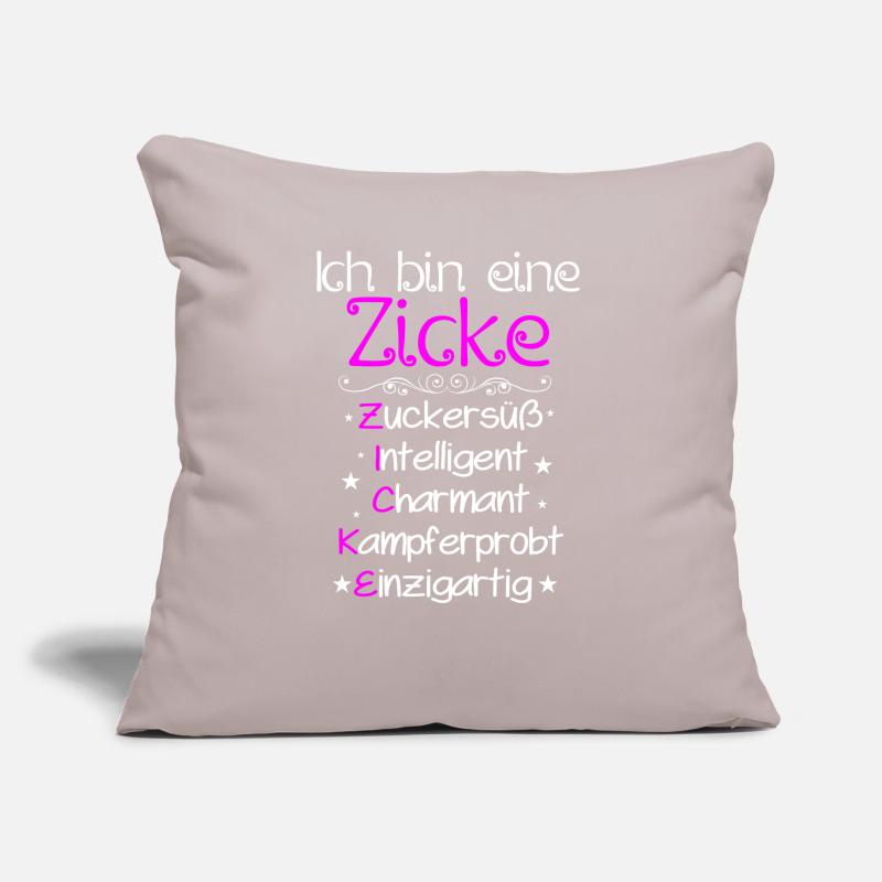 Ich Bin Eine Definition Spruch Freches Sofakissen mit Füllung 45 x 45 cm