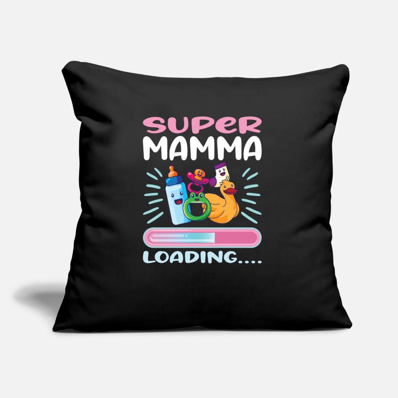 Super Mamma Loading... Sofakissen mit Füllung 45 x 45 cm