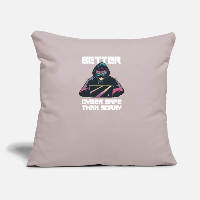 Hacker Programmer Developer Computer Science Sofa pillow with filling 45cm x 45cm