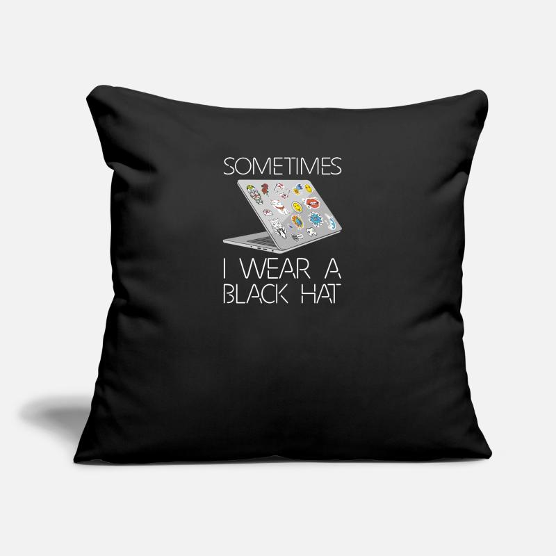 Hacker Programmeur Développeur Informatique Coussin et housse de 45 x 45 cm