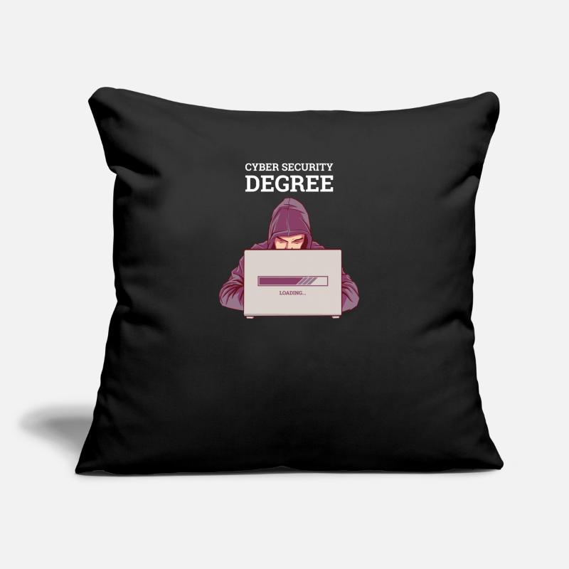 Hacker Programmeur Développeur Informatique Coussin et housse de 45 x 45 cm