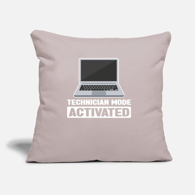 Technischer Support Computertechniker Technischer Sofakissen mit Füllung 45 x 45 cm