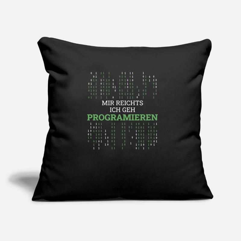 Entwickler Coder Programmierer Lustig Sofakissen mit Füllung 45 x 45 cm