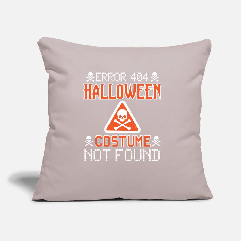 Fehler 404 Kostüm Nicht Gefunden Halloween Coding Sofakissen mit Füllung 45 x 45 cm